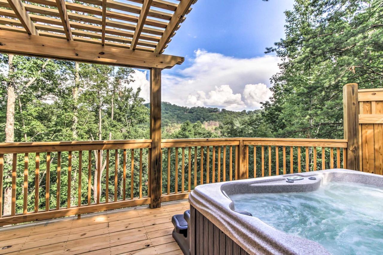 Private Sevierville Cabin With Mountain Views And Loft Exteriör bild
