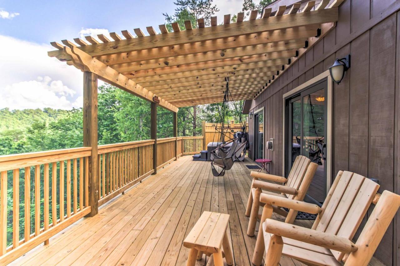Private Sevierville Cabin With Mountain Views And Loft Exteriör bild